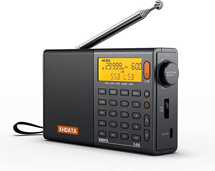 D-808 SSB BCLラジオ FM AM 短波 長波 高感度 ポータブルラジオ