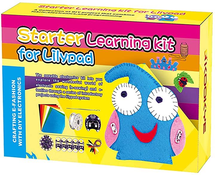 LilyPad 学習玩具 電子ソーイングセット STEAM 知育おもちゃ 基礎( 基礎 エレクトロニクス キット)