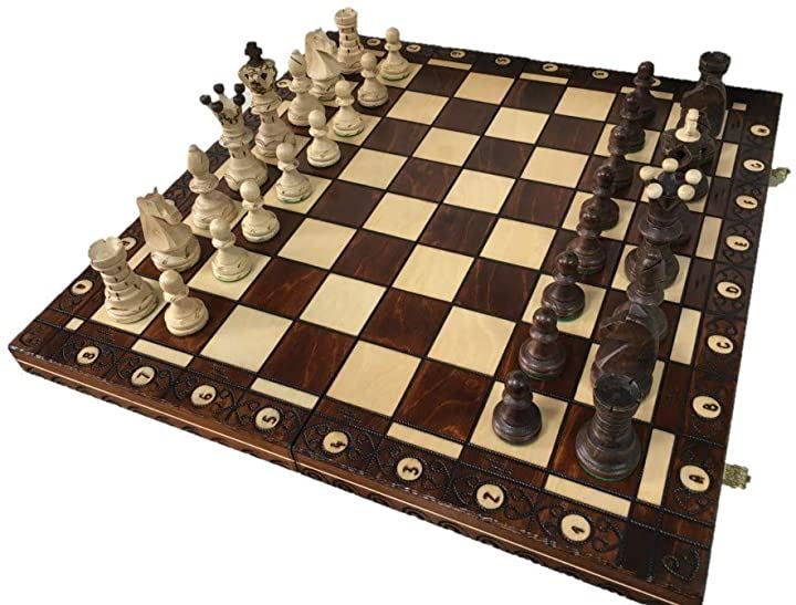 ポーランド製 ハンドメイド・チェスセット Wegiel Chess Ambasador アンバサダー 囲碁・将棋・麻雀・チェス おもちゃ・ホビー・ゲーム