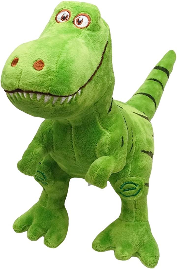 ＺＡＩＤＥＡ 恐竜 ティラノサウルス ぬいぐるみ 抱き枕 プレゼント 43cm グリーン おもちゃ おもちゃ・玩具・ホビー(43cm グリーン)