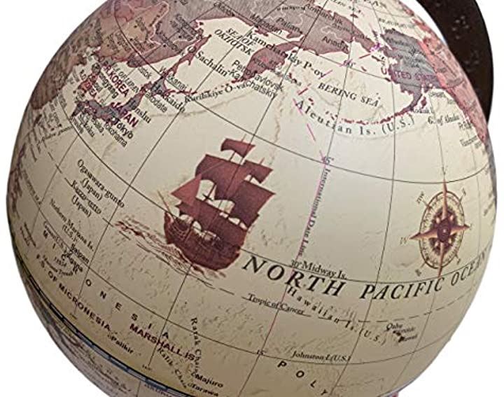 インテリア 地球儀 おしゃれ 世界地図 学習玩具 英語表記 ディスプレイ 
