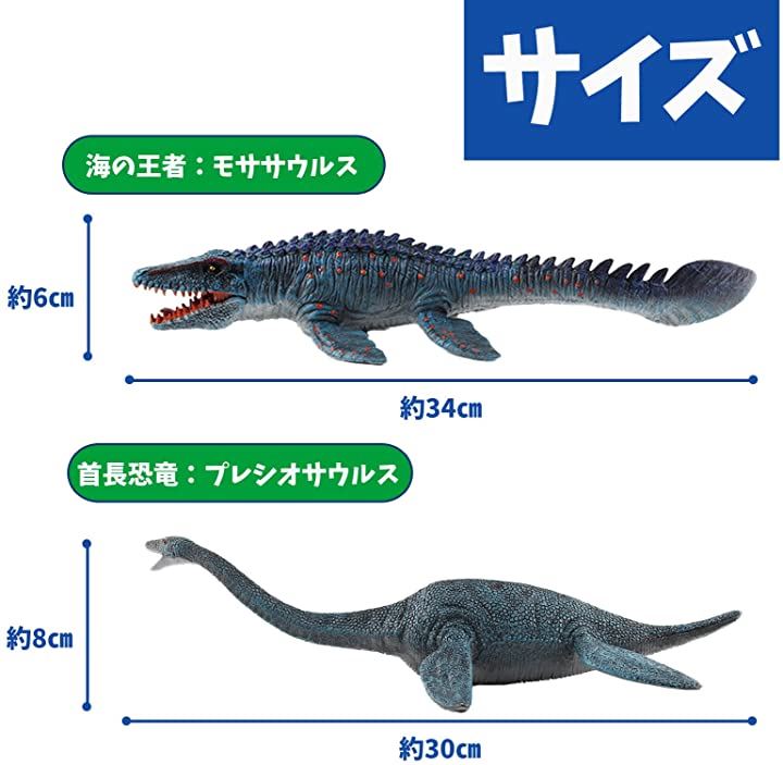 Qoo10] 恐竜 おもちゃ セット 海 モササウルス