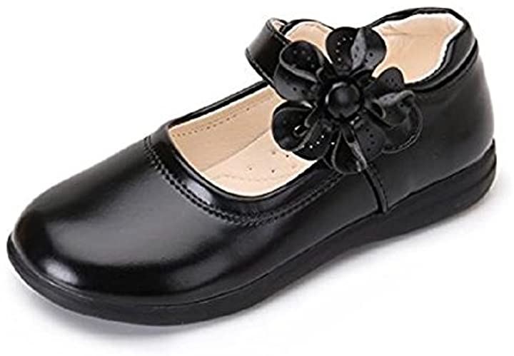 フォーマルシューズ 子供 履きやすい 女の子 靴 キッズ 入園式 卒業式 卒園式( ブラック, 19.0 cm)