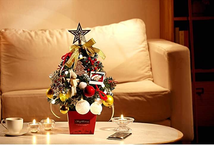 クリスマスツリー 45ｃｍ 卓上 電飾つき セット クリスマス ツリー 赤色 クリスマスツリー クリスマス用品 パーティー・イベント用品・販促品 おもちゃ・ホビー・ゲーム6