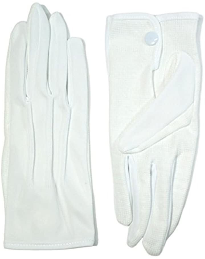 手袋 礼装用手袋(ナイロンダブル)ホック付 ナイロン手袋 10双組 545 (L) - 3