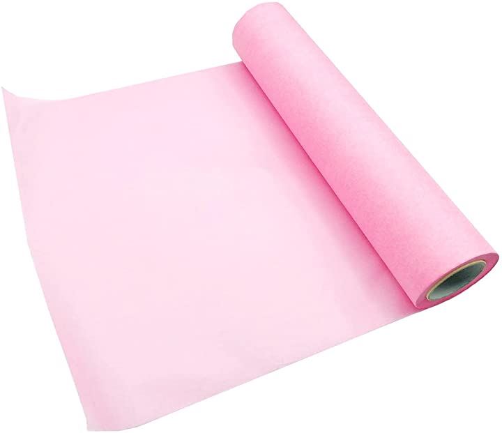 トレーシングペーパー 硫酸紙 ロール 半透明 コピー 製図 建築 イラスト デザイン 幅30.5cm( ピンク)