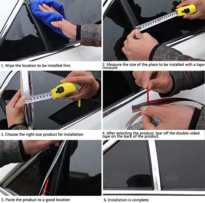 ワズチヨ 車用 メッキモール ボディー バンパー ドアエッジ 保護 プロテクター シルバー ドレスアップ サイドモール テープ 幅 6 12mm 長さ 15m 10mm 10mm シルバー クイックスピード ヤマダモール店