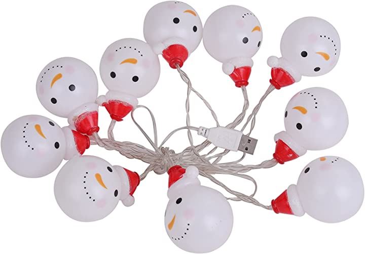 〈〉クリスマス 飾り LED ライト サンタ イルミネーション USB式 雪だるま クリスマス用品 パーティー・イベント用品・販促品 おもちゃ・ホビー・ゲーム5