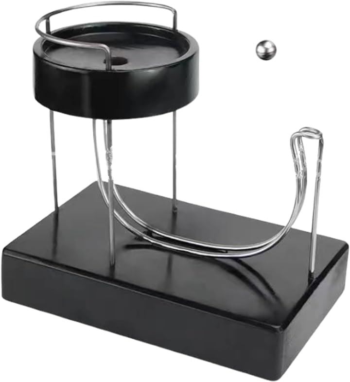 永久機関 物理学 振り子 ニュートン スイングボール 物理実験 おもちゃ 運動法則 オフィス 家 装飾 ブラック