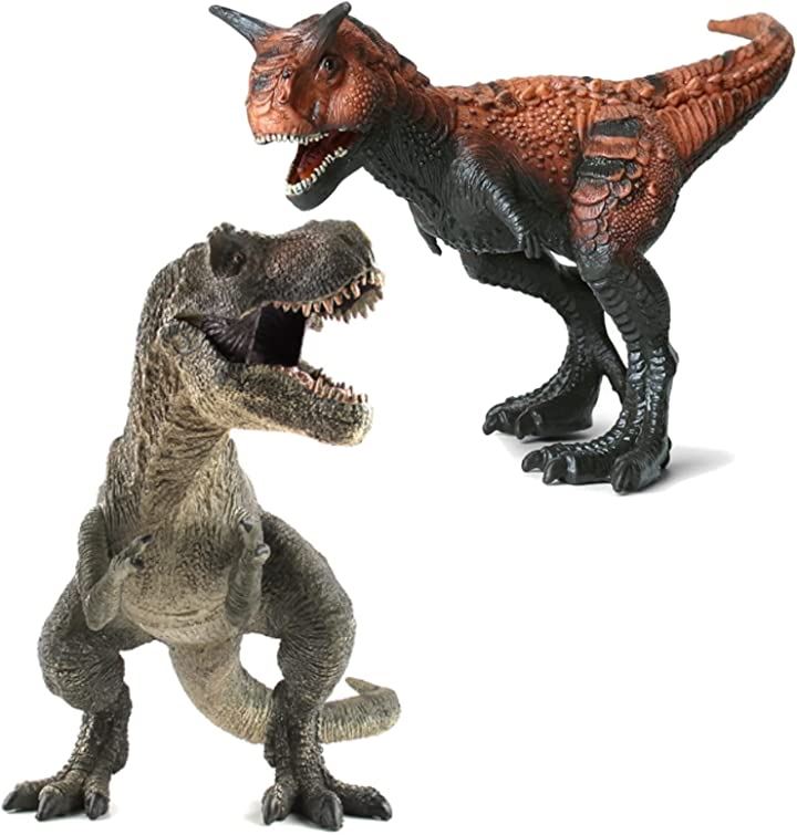恐竜 フィギュア カルタノサウルス ティラノサウルス おもちゃ ティーレックス カルノサウルス