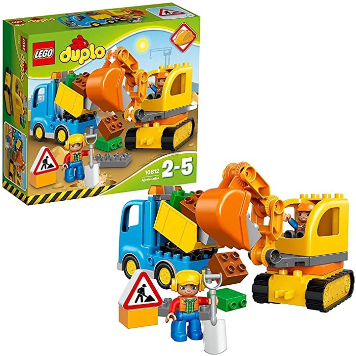 デュプロ デュプロRのまちトラックとショベルカー 10812 ブロック おもちゃ おもちゃ・ホビー・ゲーム