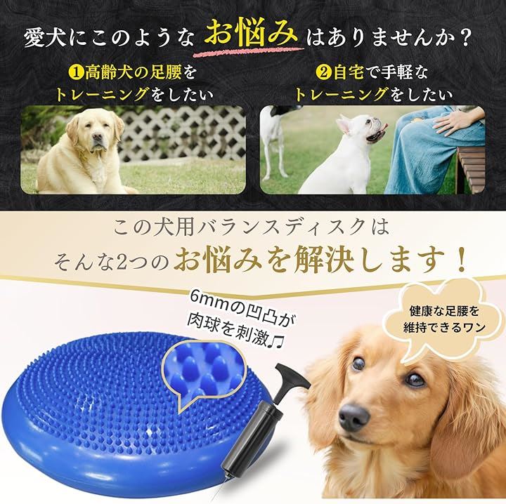 FitPAWSバランスディスク | ワンちゃん専用のディスク型の