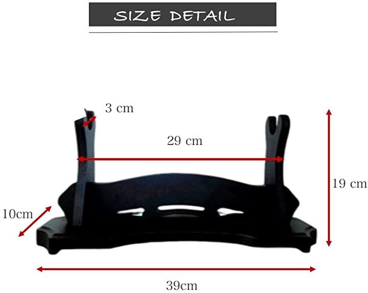 日本刀 木刀 刀掛け台 一本 台座 刀置き 太刀 一振用